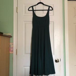 Urban Outfitters Hunter Green Midi Dress